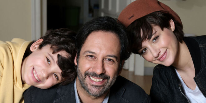 Adriano, Marco e Marta de I Cesaroni / Foto Mediaset