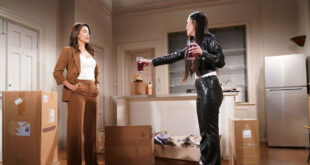 Luna e Steffy / Beautiful (foto Mediaset)