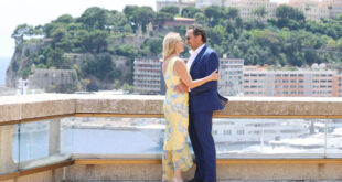 Ridge e Brooke a Montecarlo / Beautiful (foto Mediaset)