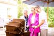 Hildegard, Greta e Miro / Tempesta d'amore (foto Mediaset)