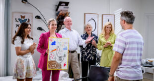 Scena da Tempesta d'amore (foto Mediaset)
