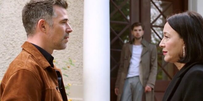Henry, Sophia e Yannik / Tempesta d'amore (screenshot)