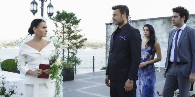 Ender, Caner, Zehra, Emir di Forbidden fruit (foto Mediaset)