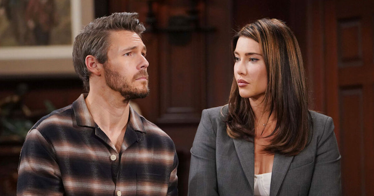 Liam, Steffy / Beautiful (foto Mediaset)