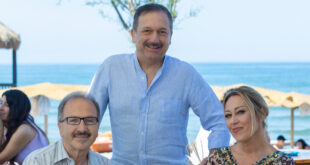 Walter Melchionda, Francesco Procopio e Lara Sansone / Un posto al sole (foto RAI)