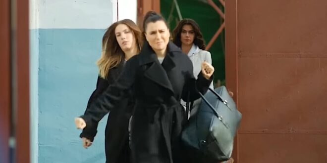 L'uscita dal carcere di Yildiz, Ender e Sahika a Forbidden fruit